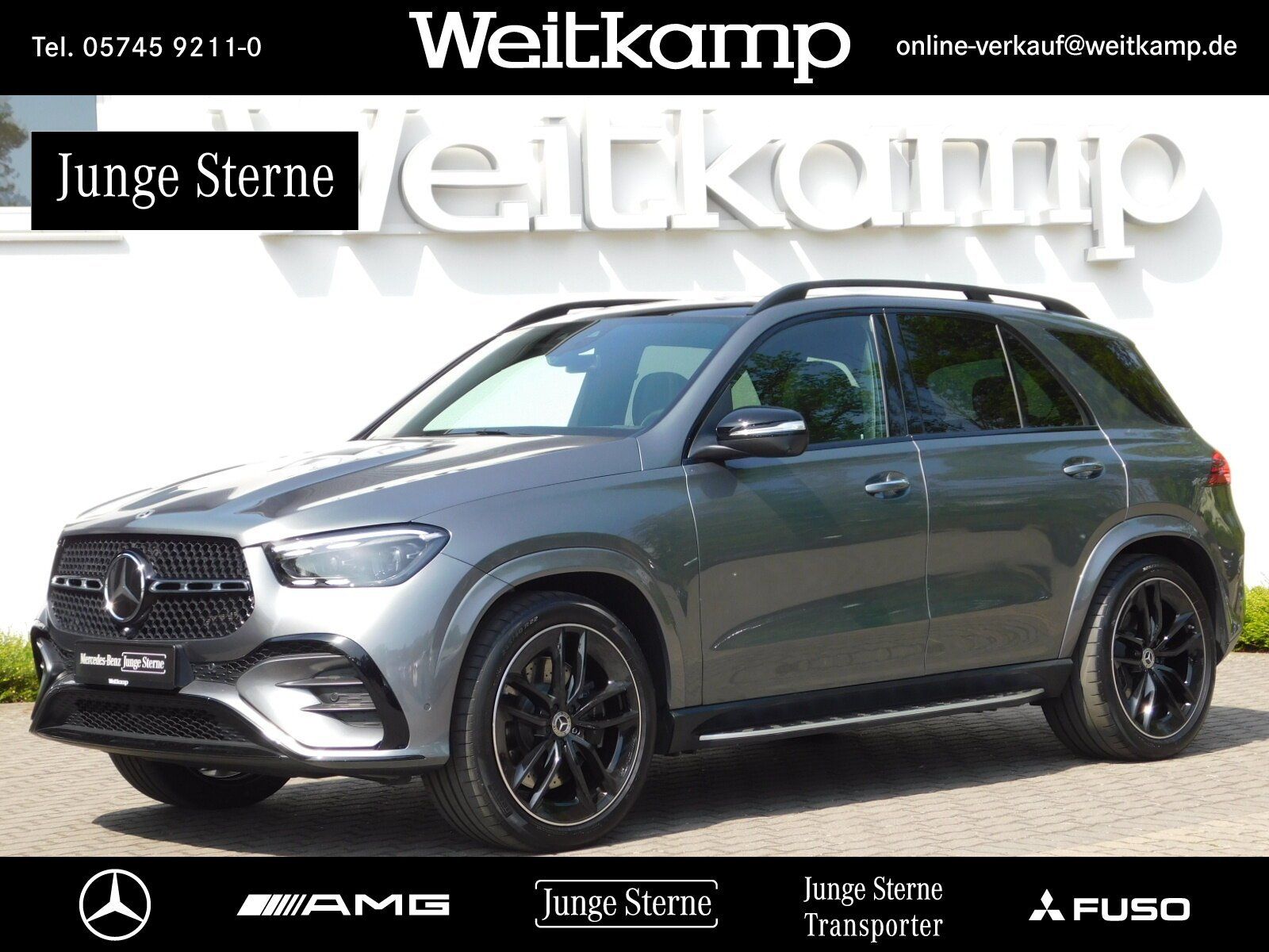 Mercedes-Benz GLE 580 4M AMG+Night+AHK+Distronik+Pano+Sitzkl.