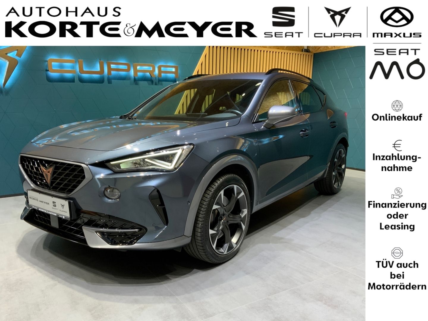 Cupra Formentor VZ 1.4e-Hybrid DSG+ACC +AHK+Navi