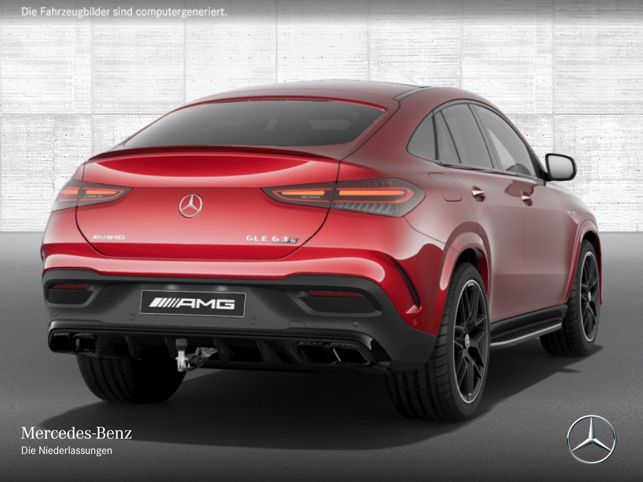 Mercedes-Benz GLE 63 S Coupé 4M NIGHT+PANO+360+AHK+MULTIBEAM