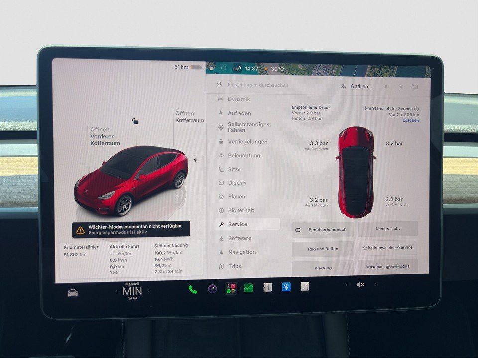 Tesla Model Y LONG RANGE+AHK+AWD+SPURWECHSEL+PANO
