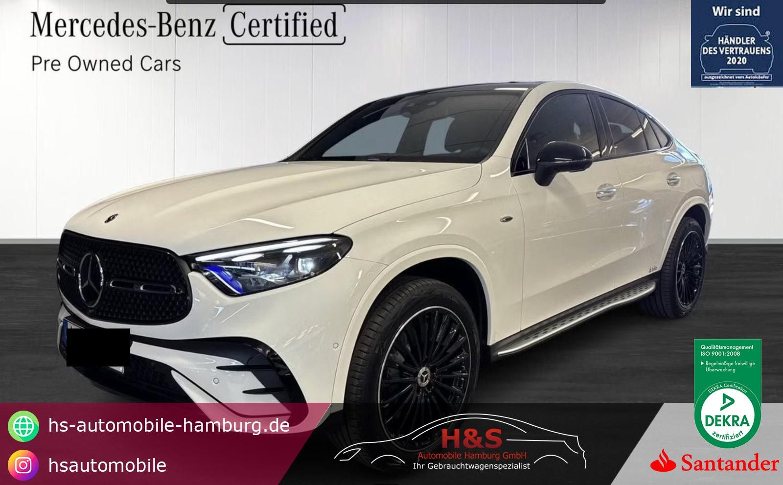Mercedes-Benz GLC 300 de 4Matic Coupe AMG-LINE