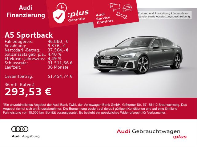 Audi A5 Sportback 2x S line 40 TFSI qu. *AHK*8-fach*