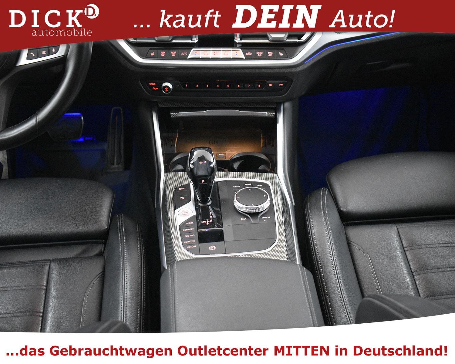 BMW 320d Sport Aut. M PAKET+VIRTU+MEMO+KAM+PROF+ACC+