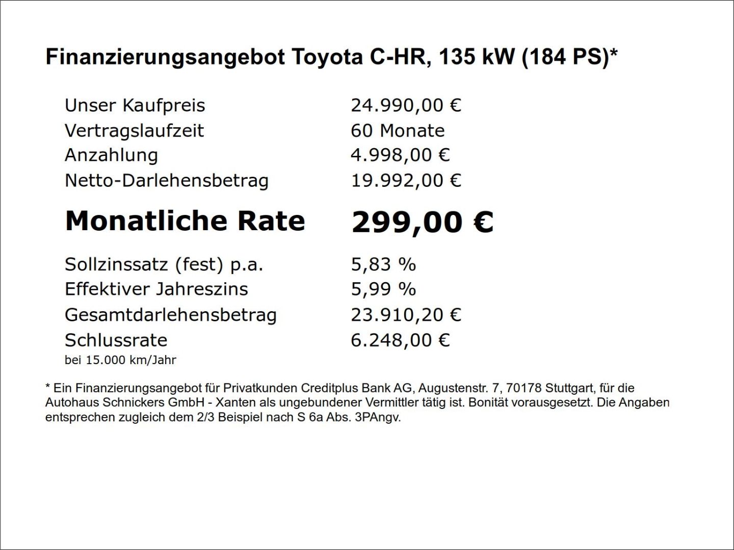 Toyota C-HR Hybrid - Samsaru's Car Outlet