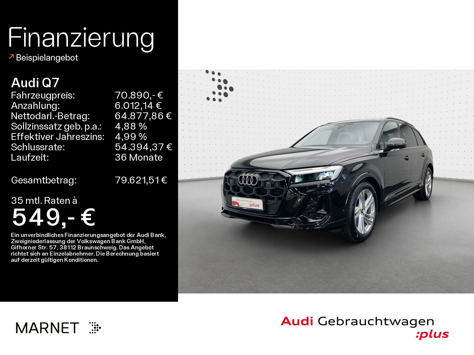 Audi Q7 50 TDI quattro S line*Navi*Matrix*Alu*AHK*HUD