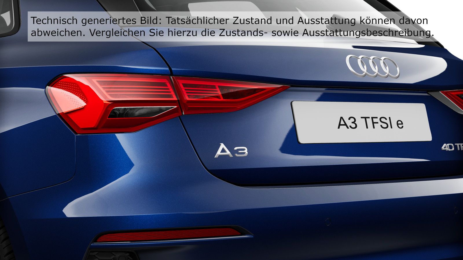 Audi A3 40 TFSIe Sportback S tronic