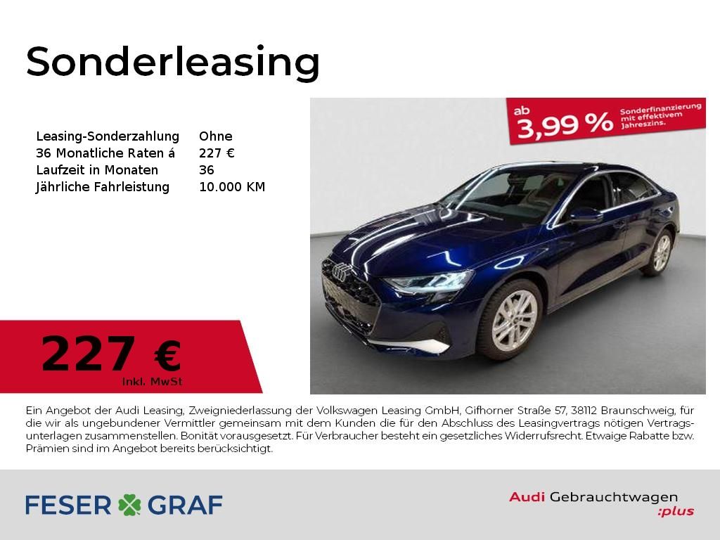 Audi A3 Limousine 30 TFSI advanced S tronic - Samsaru's Car Outlet