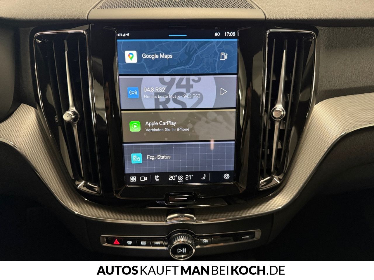 Volvo XC60 B5 AWD PlusDark ACC BLIS AHK VLED 4xSHz H&K