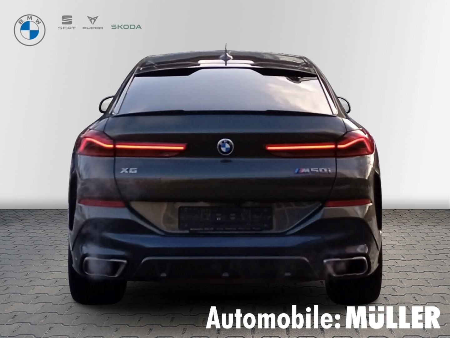 BMW X6 M50i Laserlicht HUD StandHZG AHK-klappbar TV