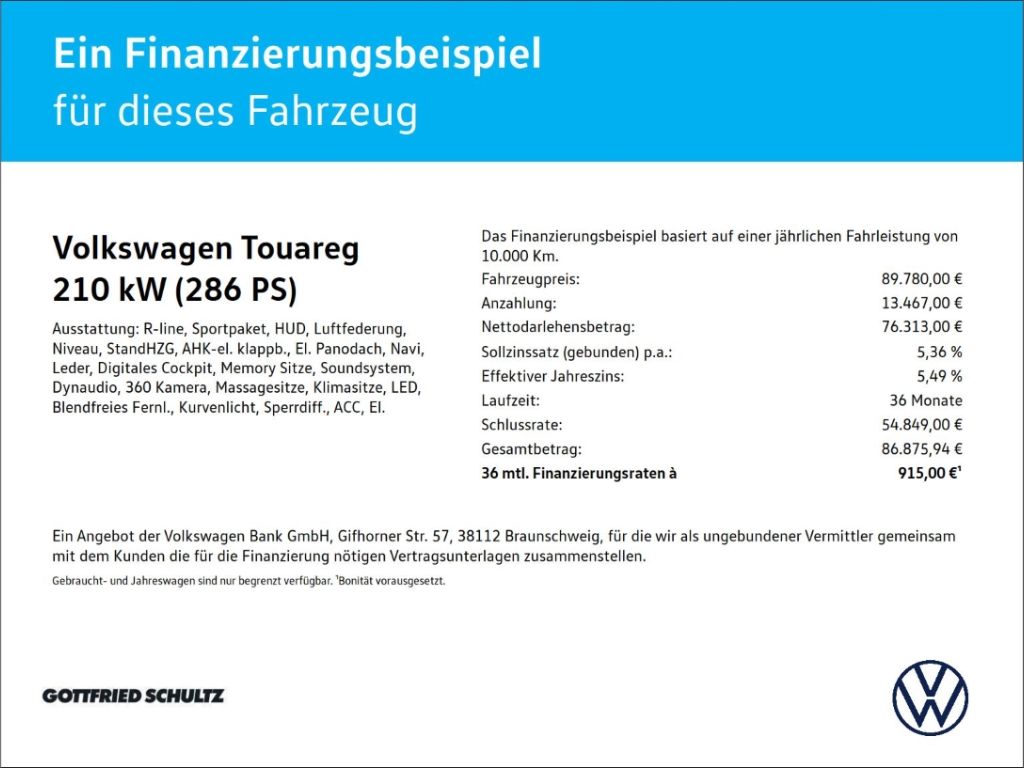 Volkswagen Touareg R-Line 3.0 TDI 4Motion Black Style Pano