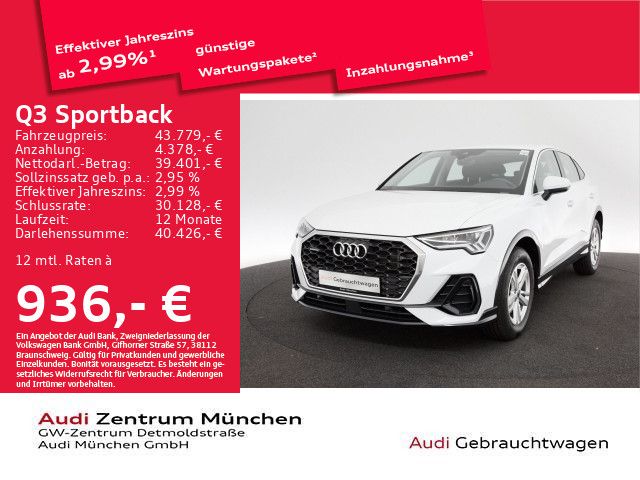 Audi Q3 Sportback 40 TDI quattro S tronic - Samsaru's Car Outlet