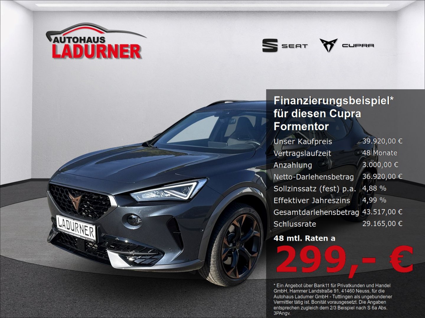 Cupra Formentor VZ 4D 2.0TSI *AHK+NAVI+BEATS+COPPER