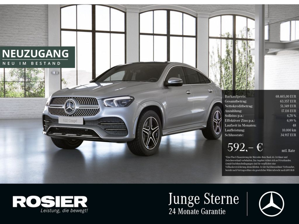 Mercedes-Benz GLE 350 de 4M Coupé AMG Sport Distr. LED Pano HU
