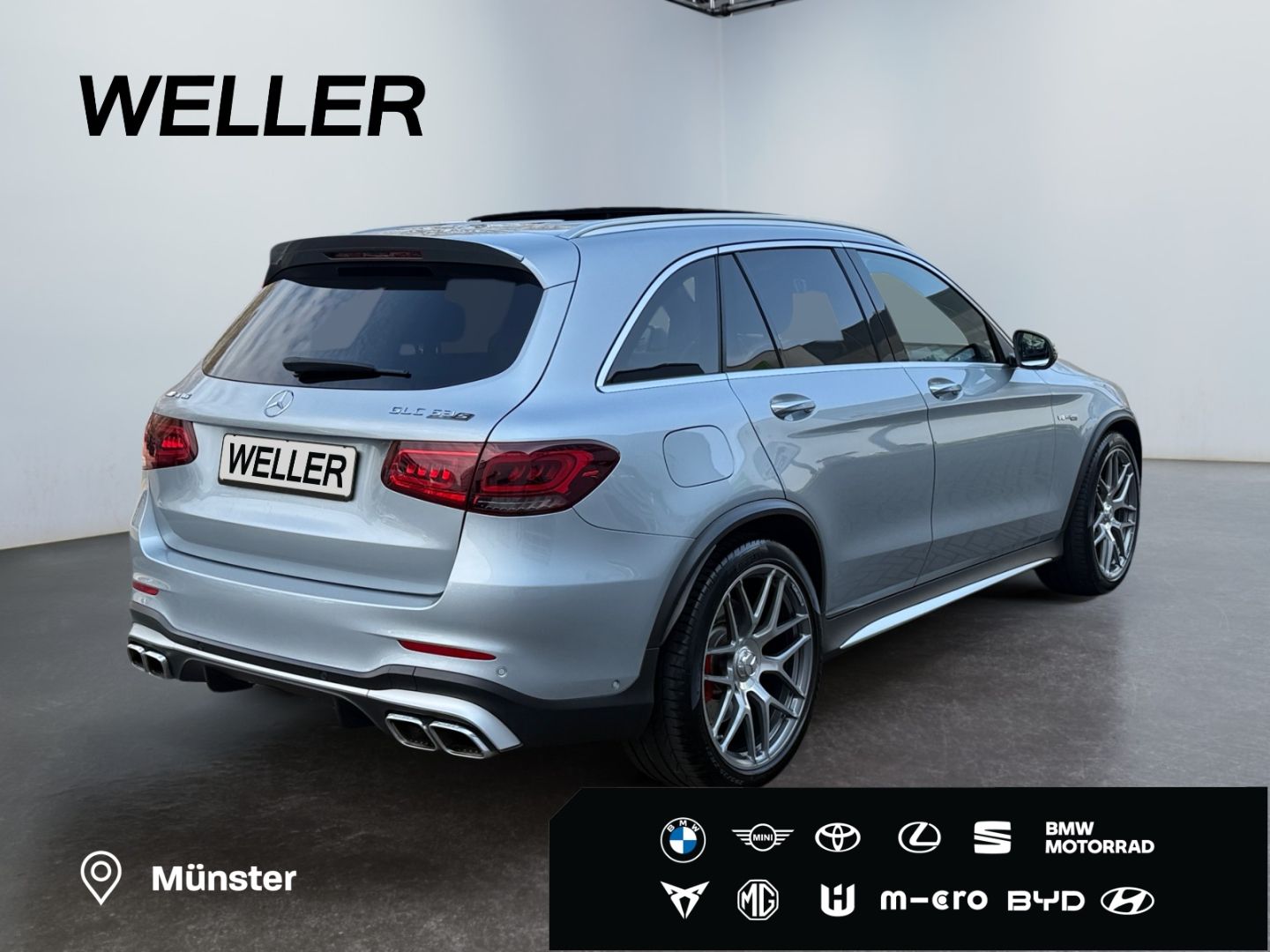 Mercedes-Benz GLC 63 AMG S 4M+ S-Shift 9G *LED*Burmes*Pano*360