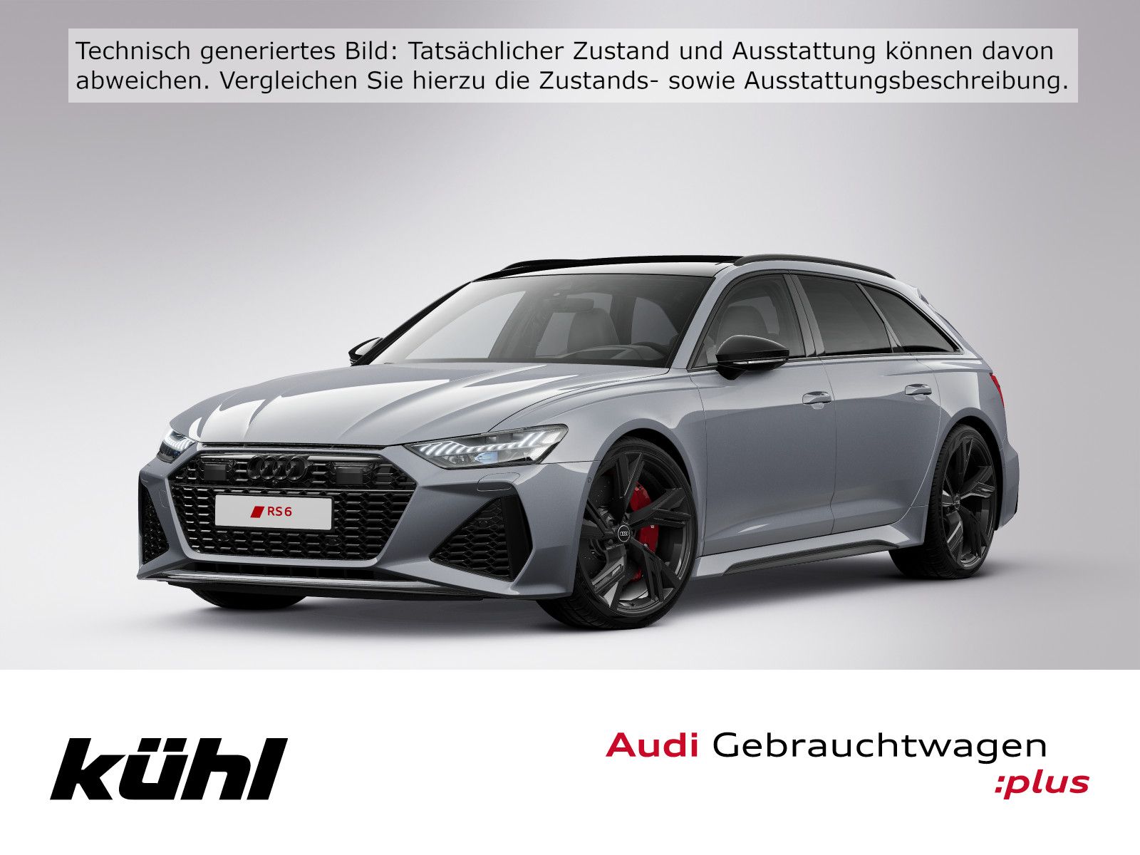 Audi RS 6 Avant 4.0 TFSI Q Tip. LED/ACC/HuD/360°/Navi