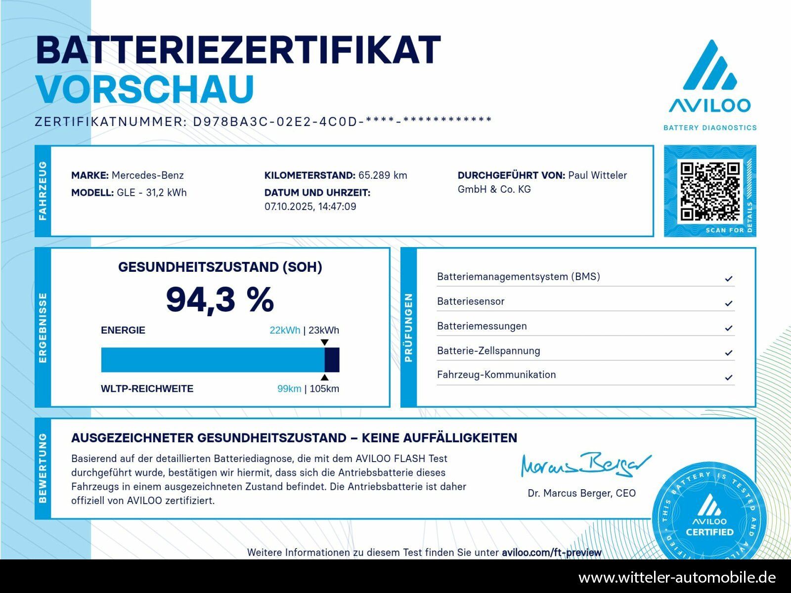 Mercedes-Benz GLE 350 de 4MATIC LED/AHK/LHZG/KEYL./Leder/360°