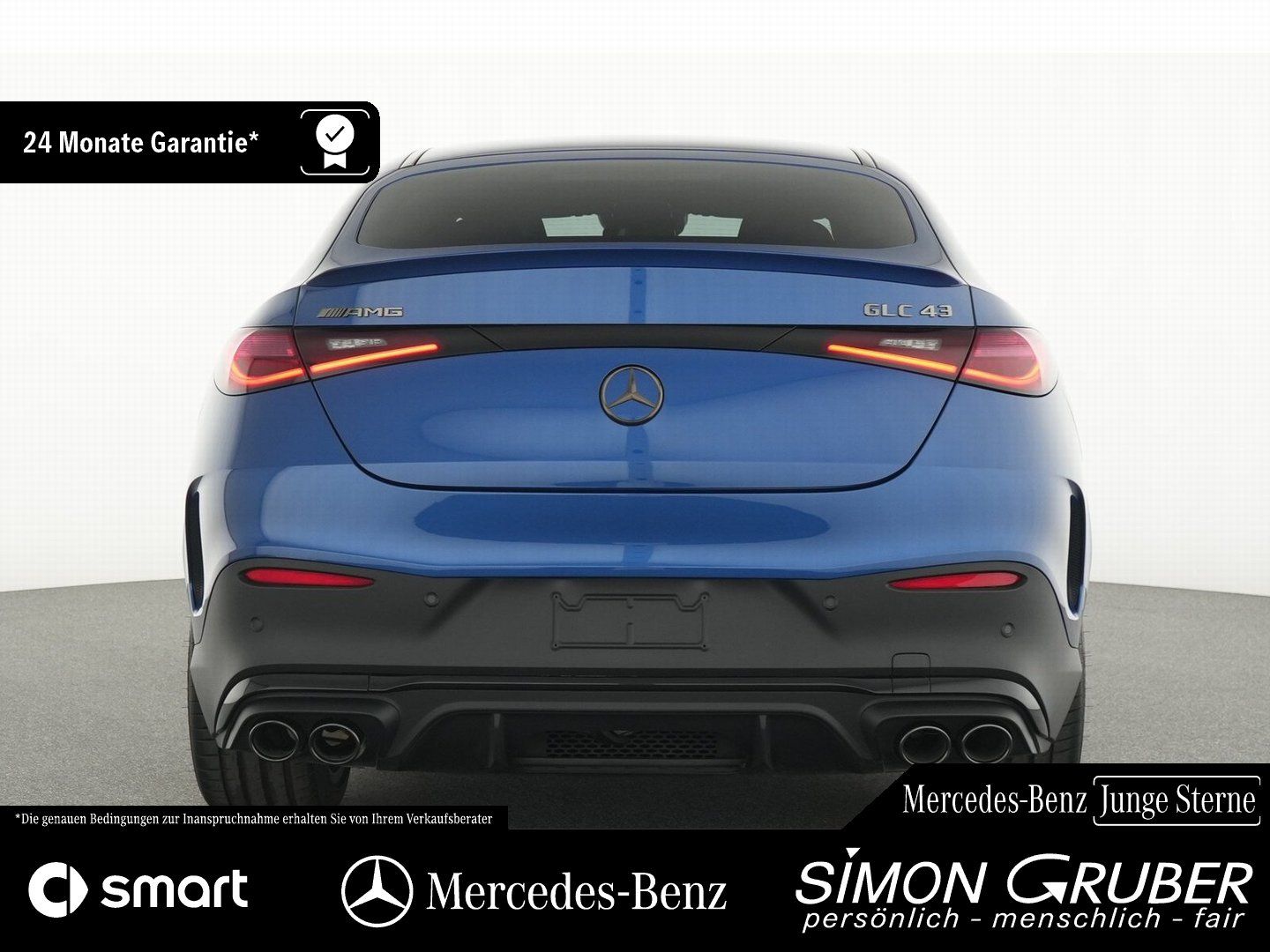 Mercedes-Benz GLC 43 4M Coupé AMG Night II RealPerfo Burm AHK