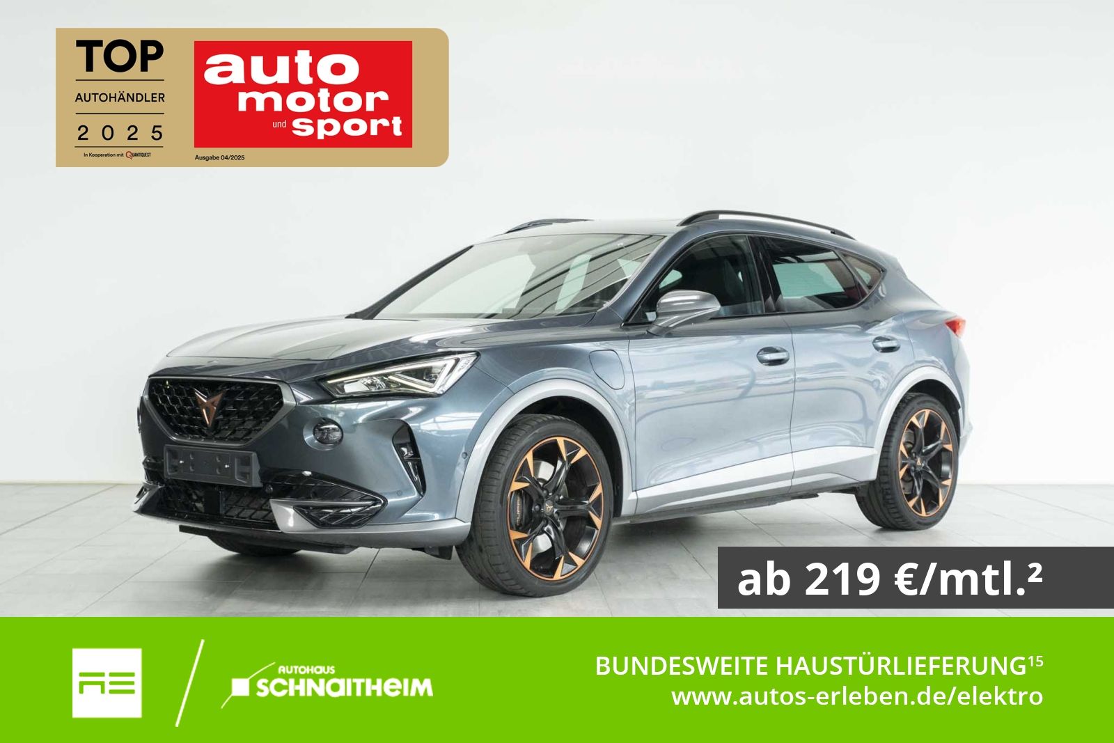 Cupra Formentor VZ 1.4 e-HYBRID 180kW (245PS)