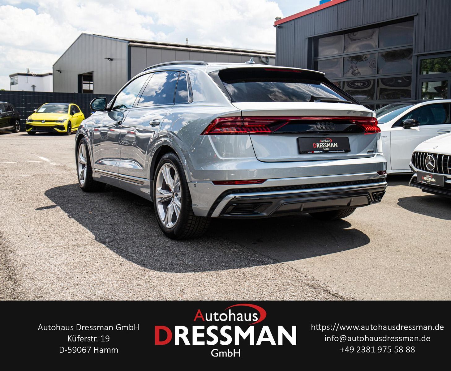 Audi Q8 55 TFSI S-Line MATRIX PANO B&O ACC STHZG HuD