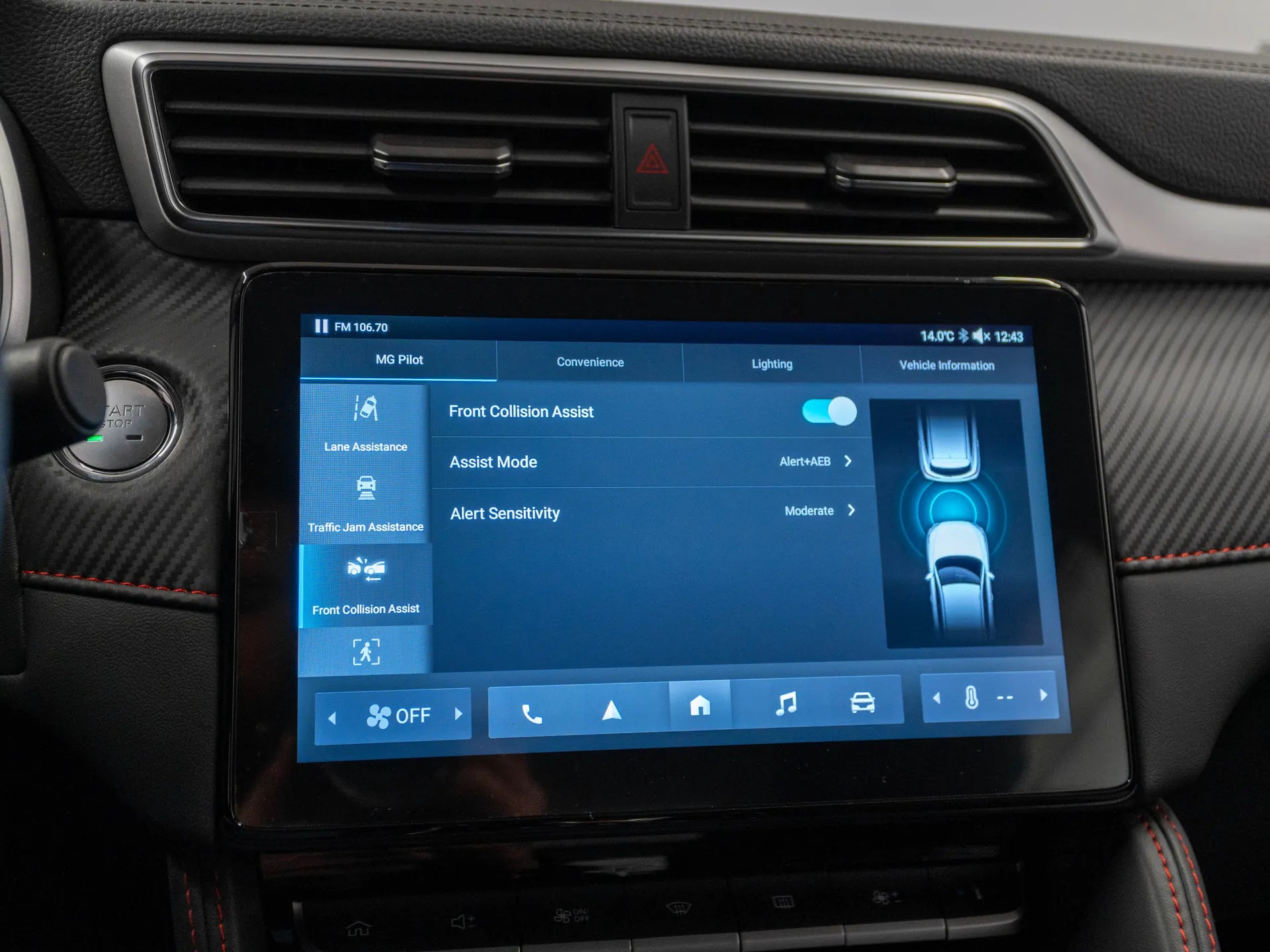 MG ZS EV Electric 156 CP Rosu - Samsaru's Car Outlet