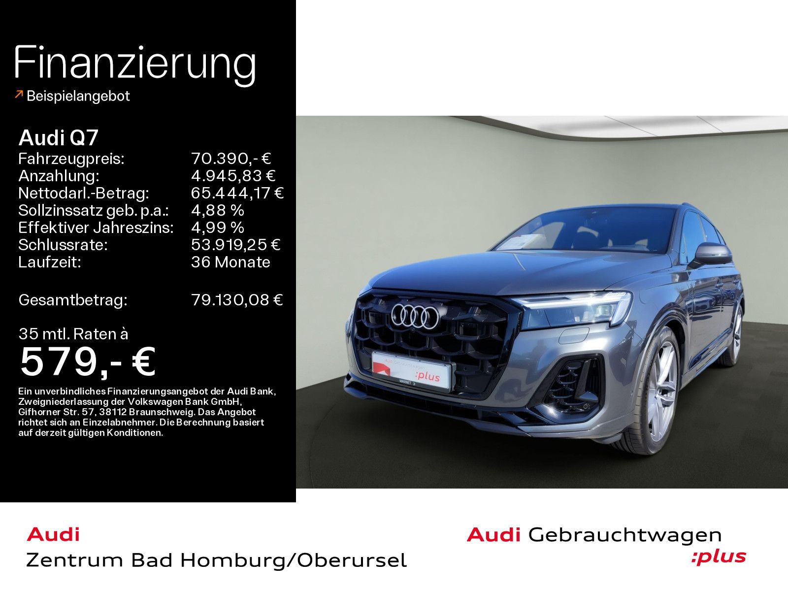 Audi Q7 55 TFSI e quattro S line*Navi*Matrix*Alu*B&O*