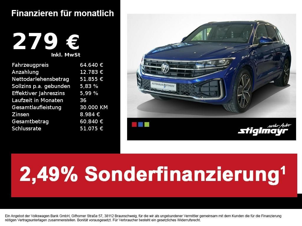 Volkswagen Touareg R-line 3.0 TDI 4M +AHK+DYNAUDIO+IQ-LIGHT