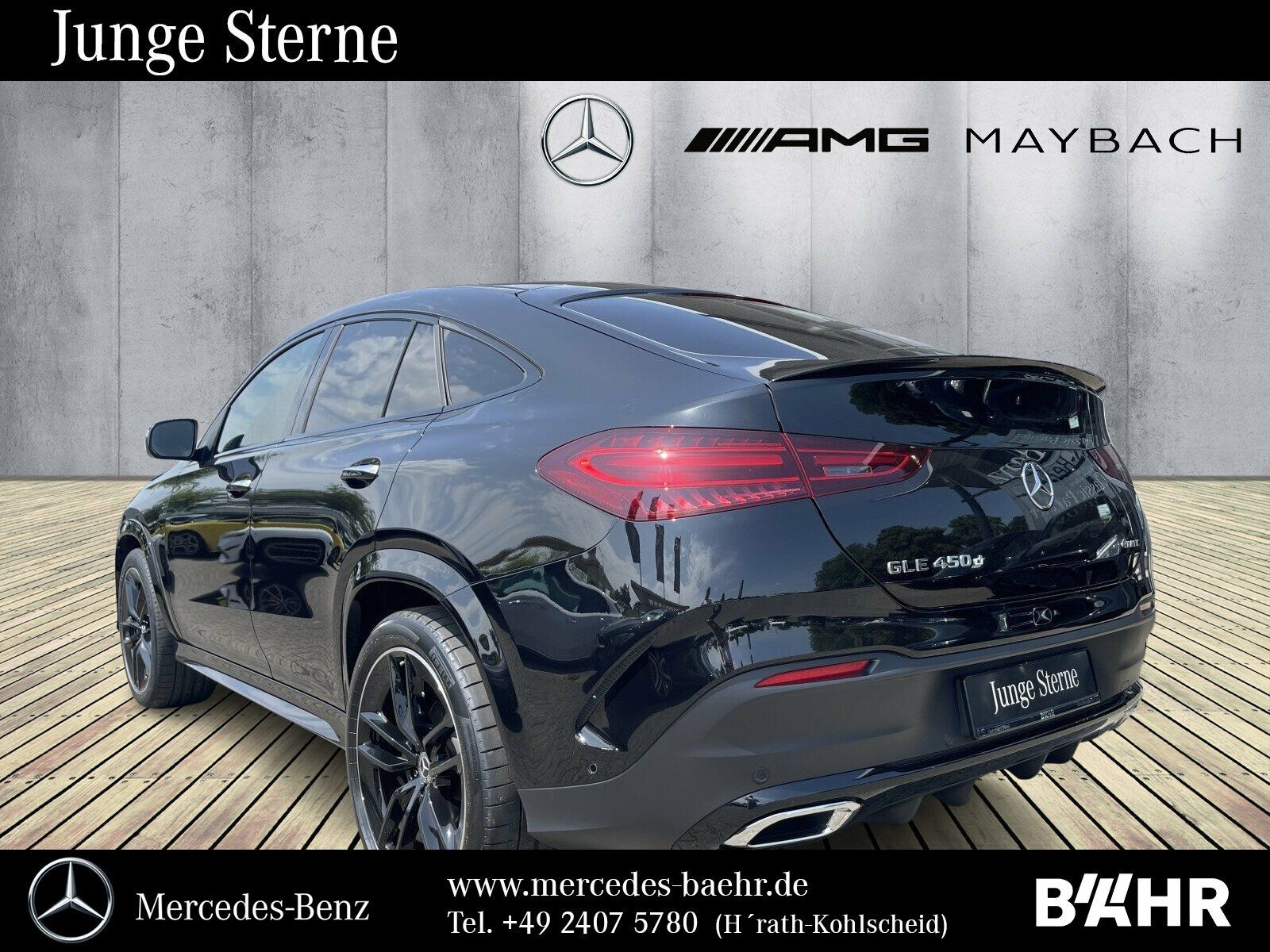 Mercedes-Benz GLE 450 d 4M Coupé AMG+Night/Pano/AHK/Airmatic