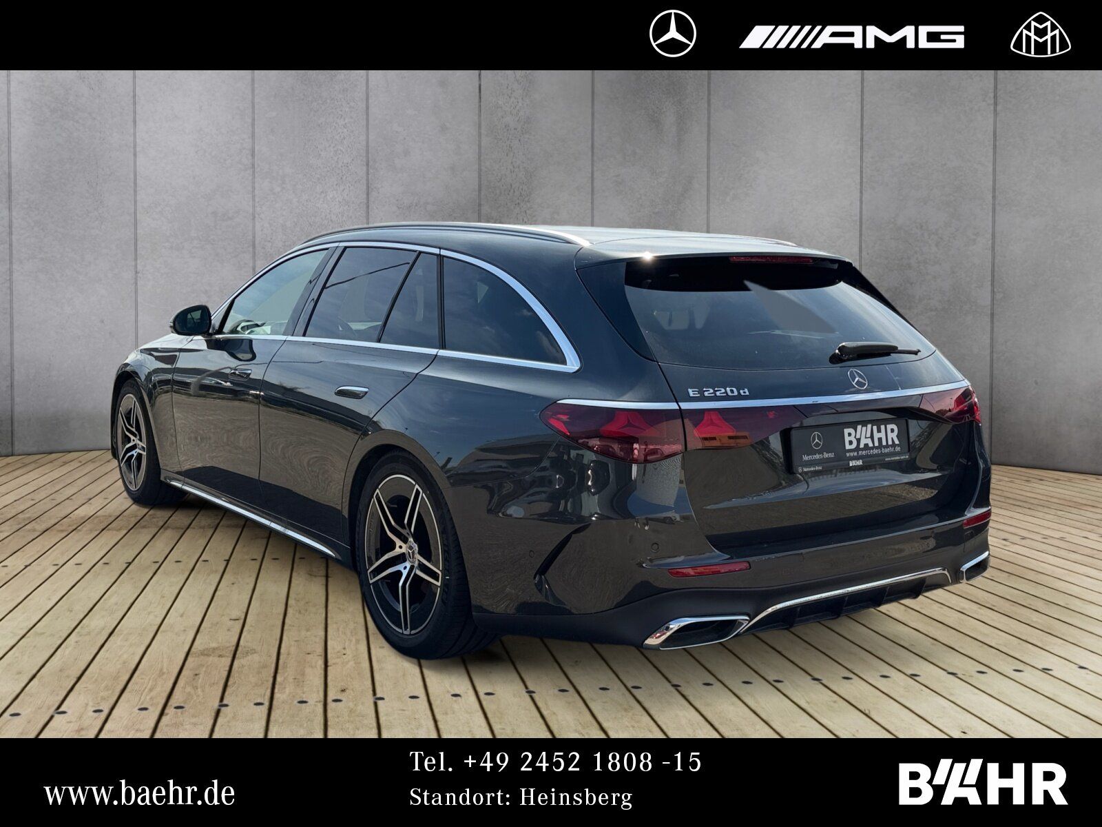 Mercedes-Benz E 220 d 4M T AMG/MBUX/Digital-Light/AHK/LMR-19"