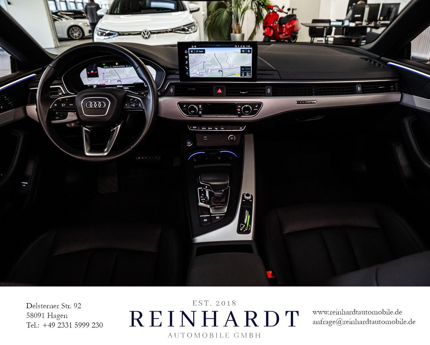 Audi A5 COUPE 40TDi Q S LINE/ALL-BLACK/19Z./ACC/MATRX