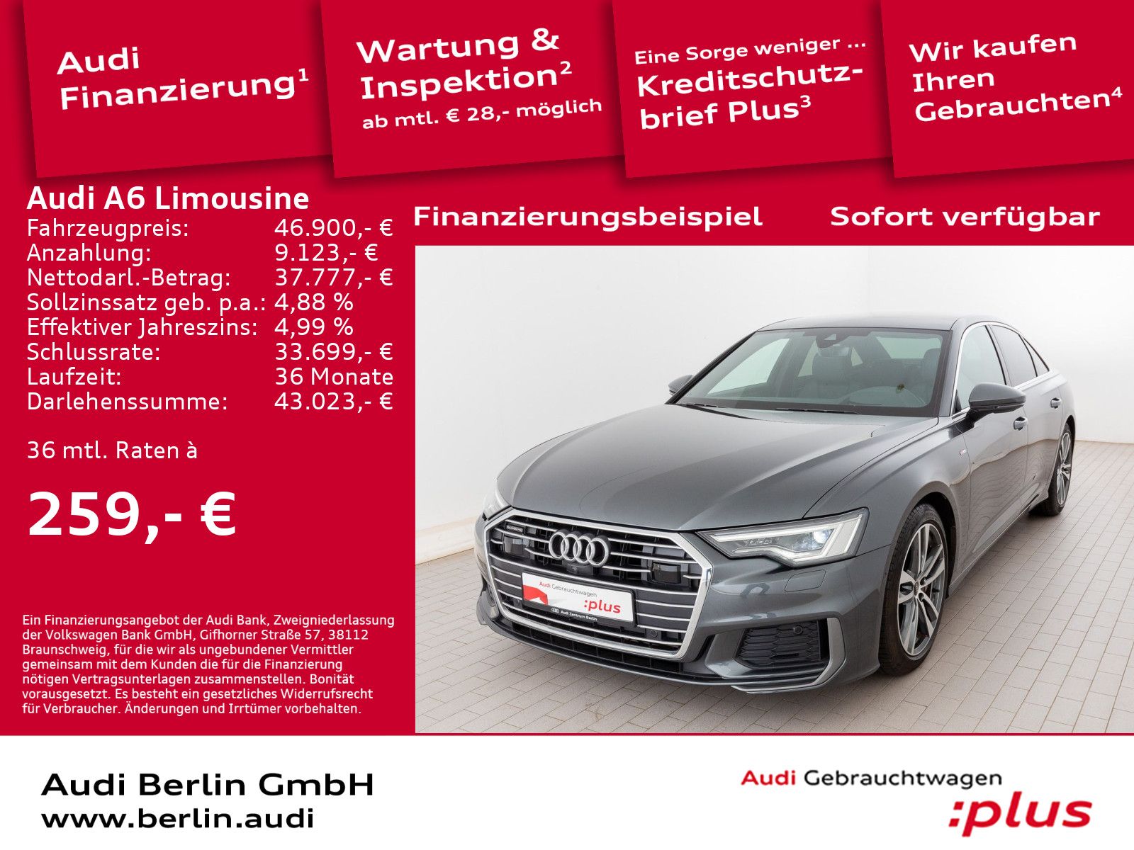 Audi A6 Limousine 55 TFSI quattro S tronic - Samsaru's Car Outlet