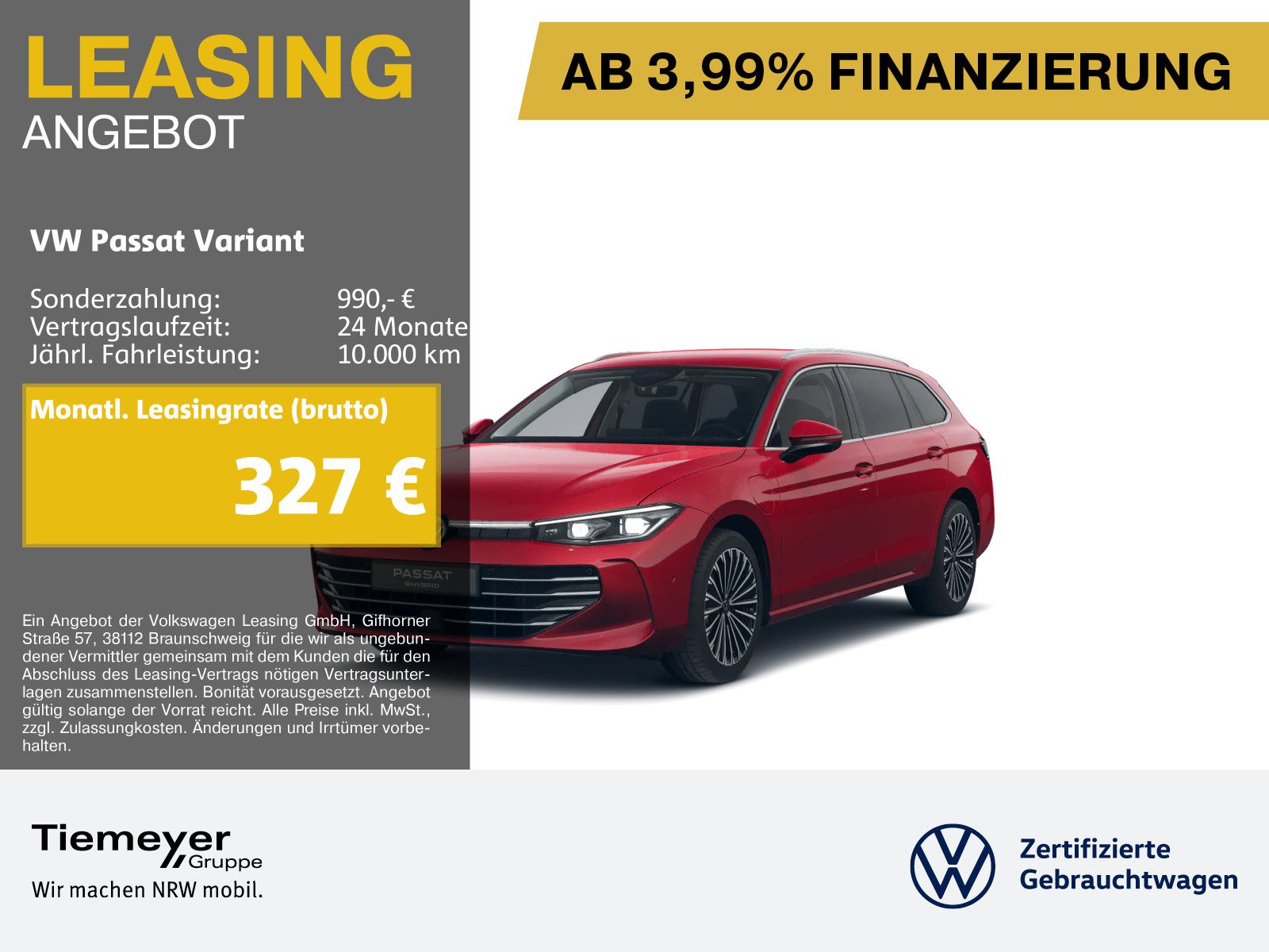 Volkswagen Passat Variant eHybrid DSG ELEGANCE NAVI AHK KAM