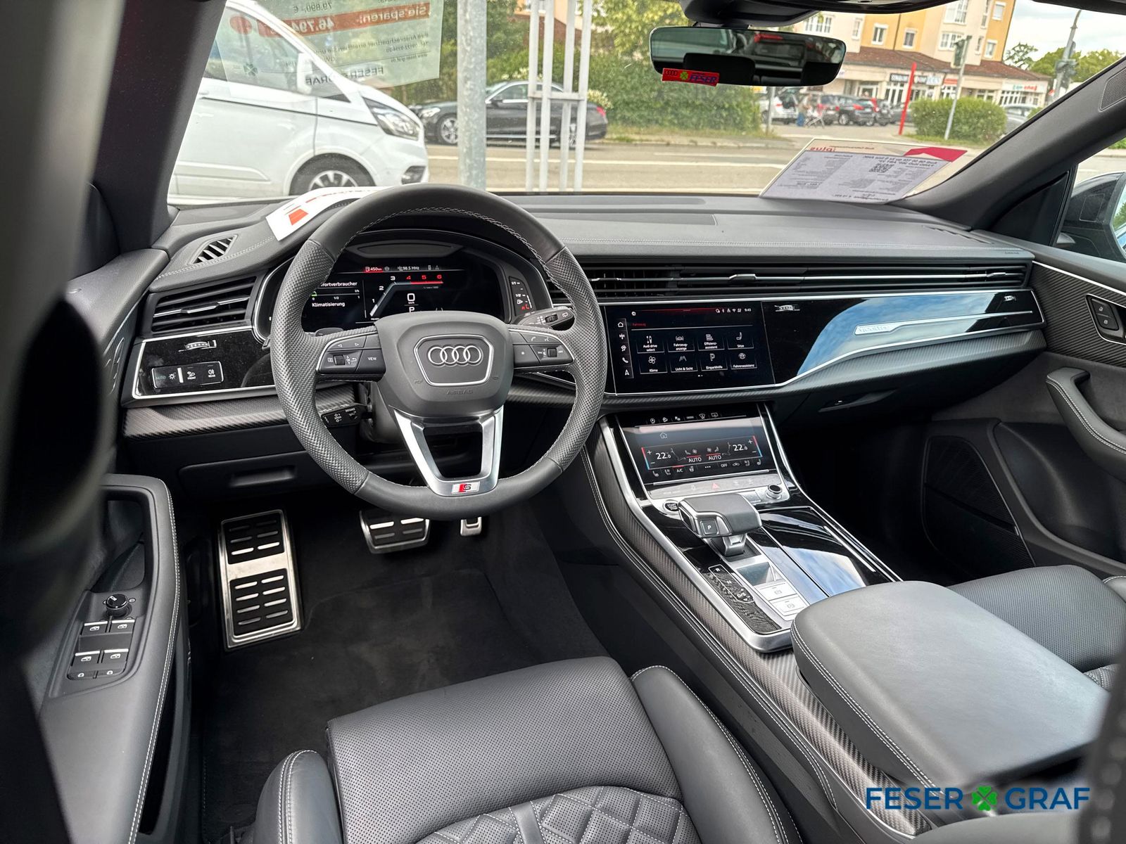 Audi Q8 50 TDI qu 2x S line AHK PANO HuD 360° ABT 23"