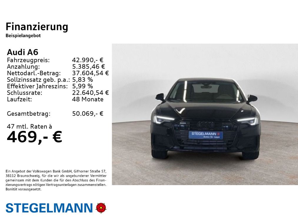 Audi A6 55 TFSI e qu.S tronic S LINE AHK*Pano*B&O