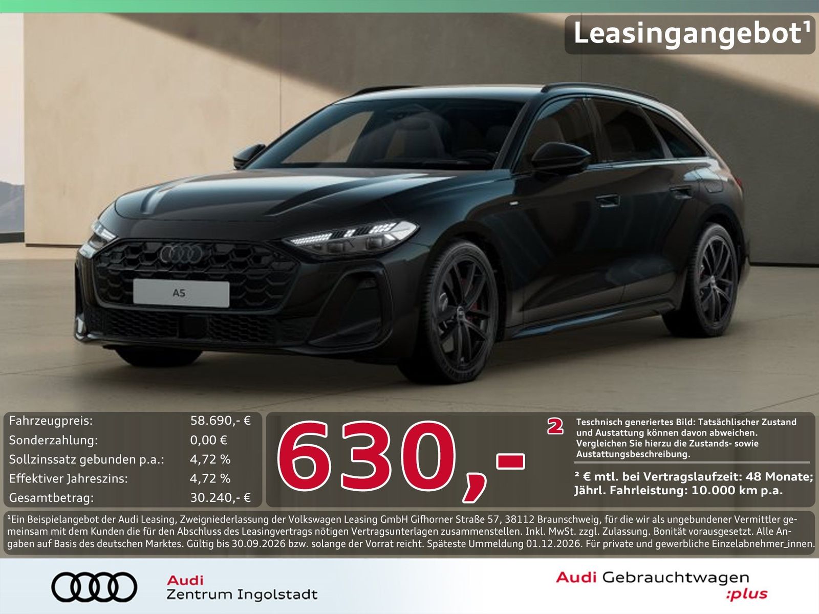 Audi A5 Avant e-hybrid qu S line Tech+ MATRIX AHK B&O