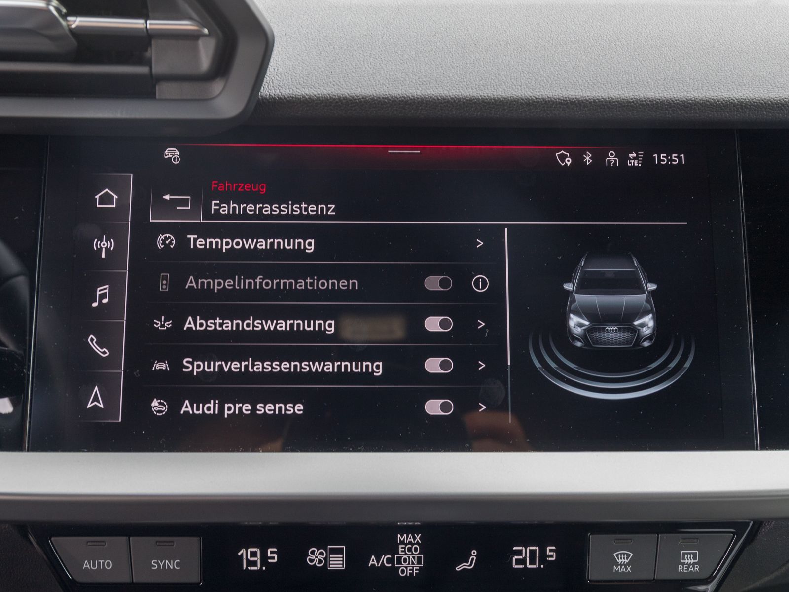 Audi A3 Sportback 30 TFSI S LINE LED OPTIK LM18