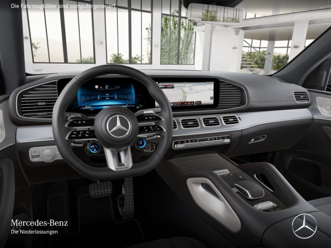 Mercedes-Benz GLE 53 4M PANO+360+AHK+MULTIBEAM+21"+SPUR+TOTW