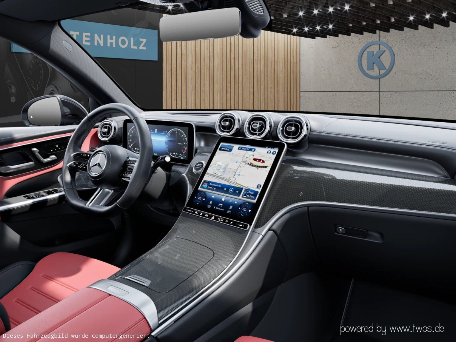 Mercedes-Benz GLC 300 de 4M Coupé AMG°PREMIUM+°APLIN/RED°AIRM°