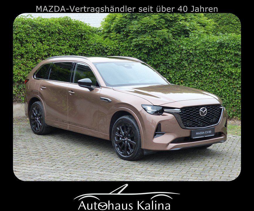 Mazda CX-80 2.5L e-SKYACTIV PHEV Homura Plus mit Anhän