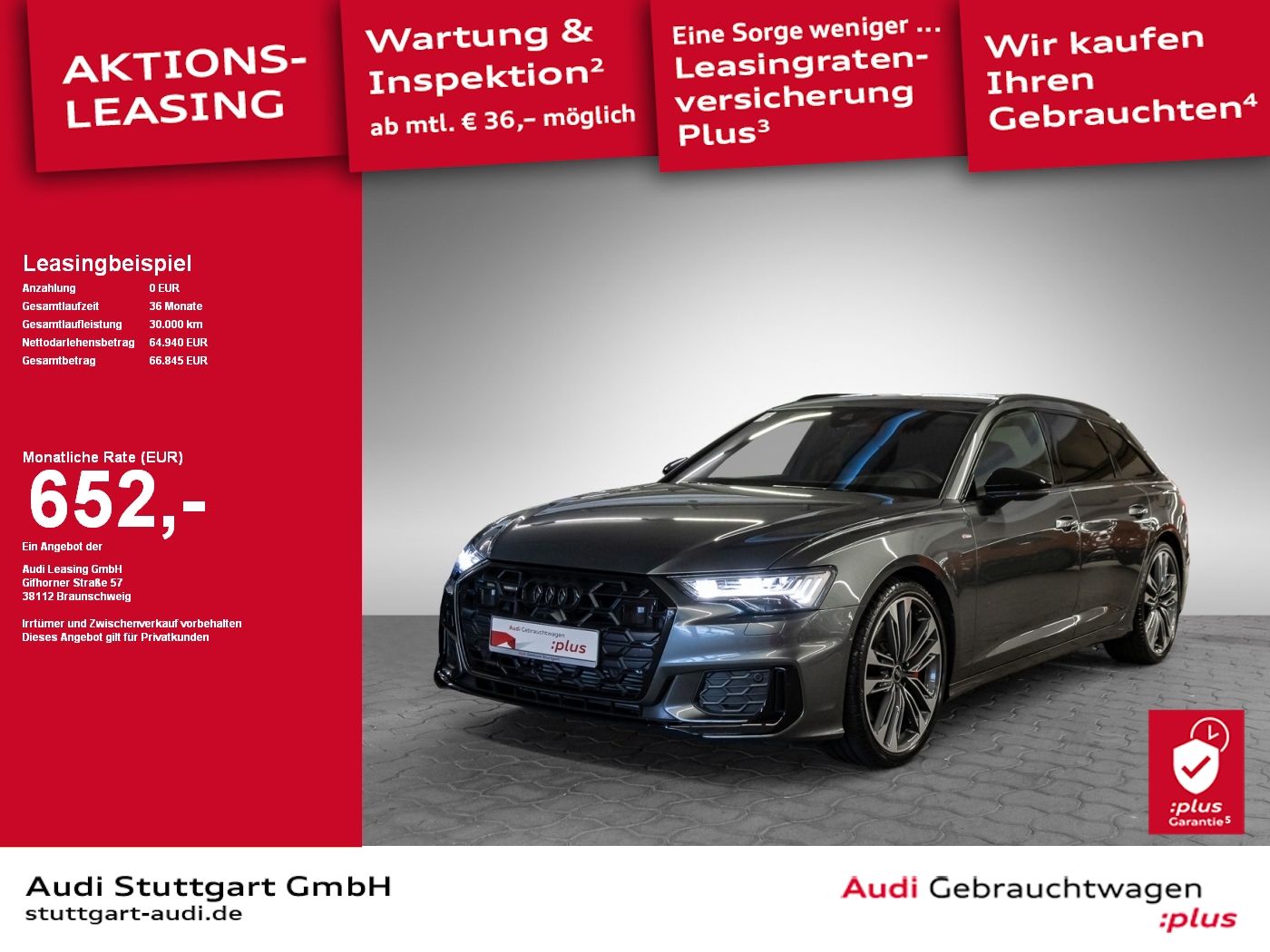 Audi A6 Avant 55 TFSI e quattro S line - Samsaru's Car Outlet