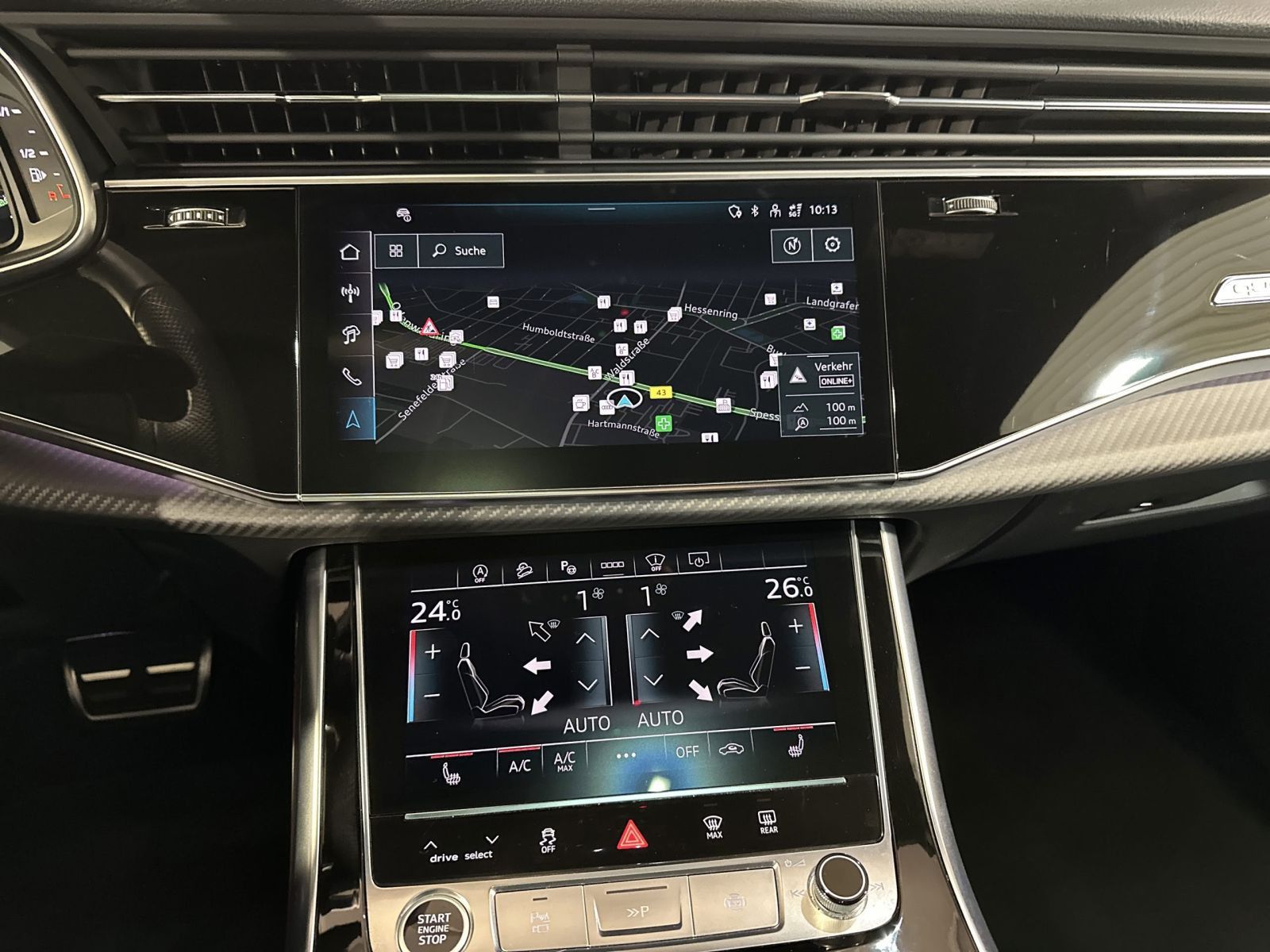 Audi Q8 50 TDI QUATT S LINE HD-MATRIX+AHK+RAUTE+PANO+