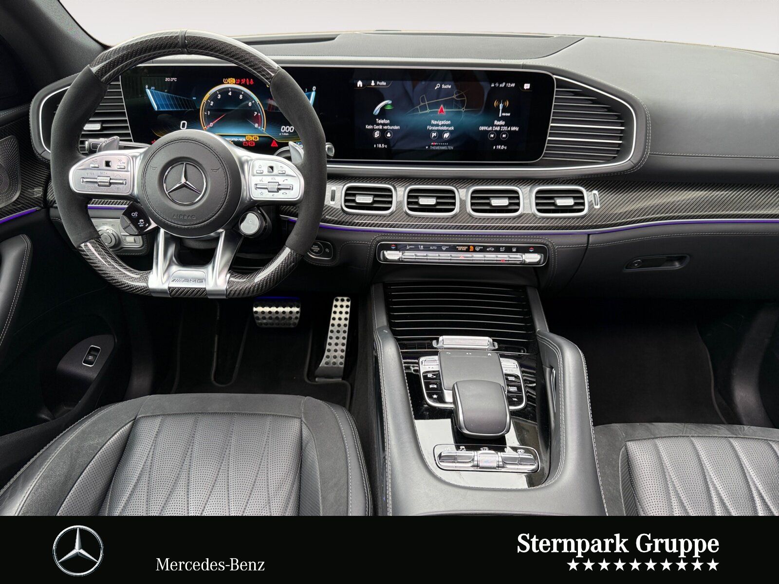 Mercedes-Benz GLE 63 S AMG 4M Coupé Distro+HuD+Pano+CARBON+AHK