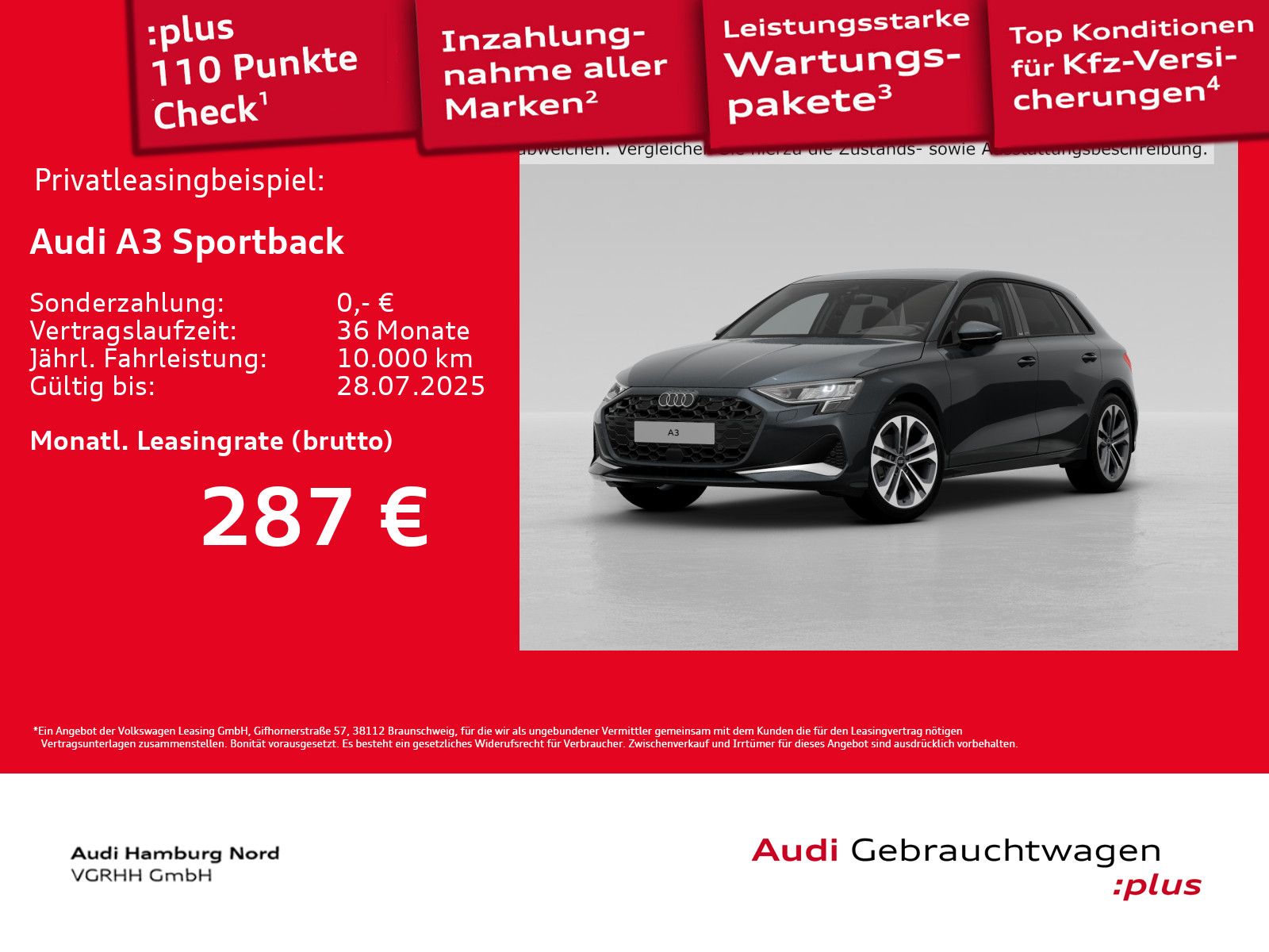 Audi A3 Sportback 35 TFSI advanced S tronic - Samsaru's Car Outlet
