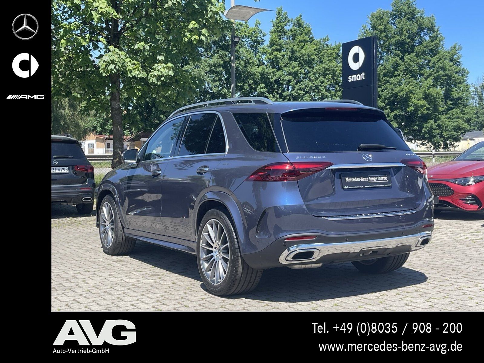 Mercedes-Benz GLE 450 d 4M AMG Standh Pano DISTR Multibea HUD