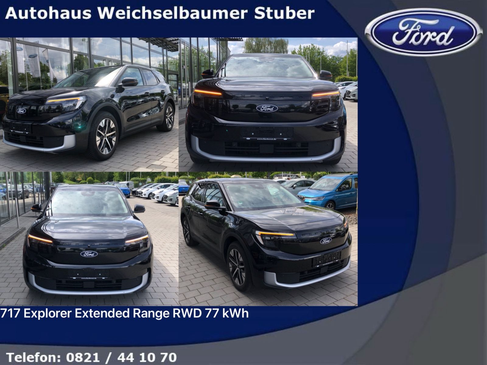Ford 717 Explorer Extended Range RWD 77 kWh