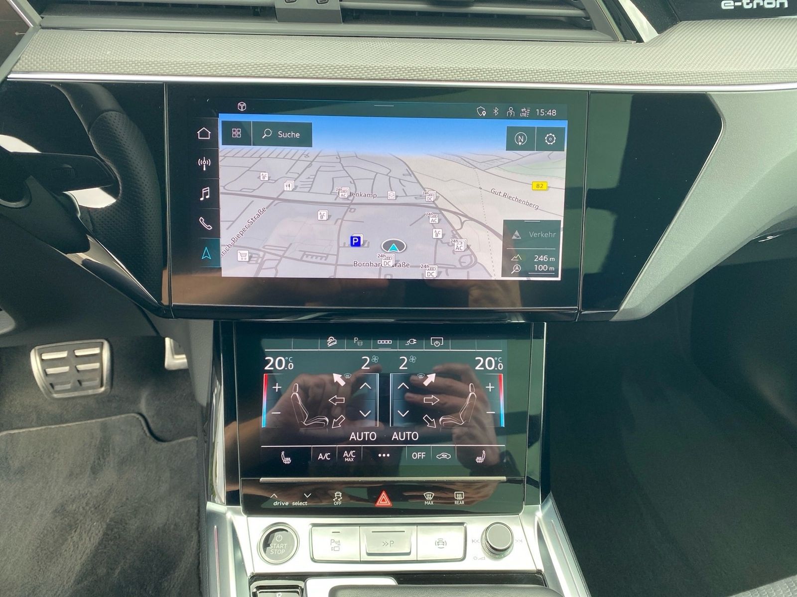 Audi Q8 e-tron 55 S line Edition quattro Matrix Navi