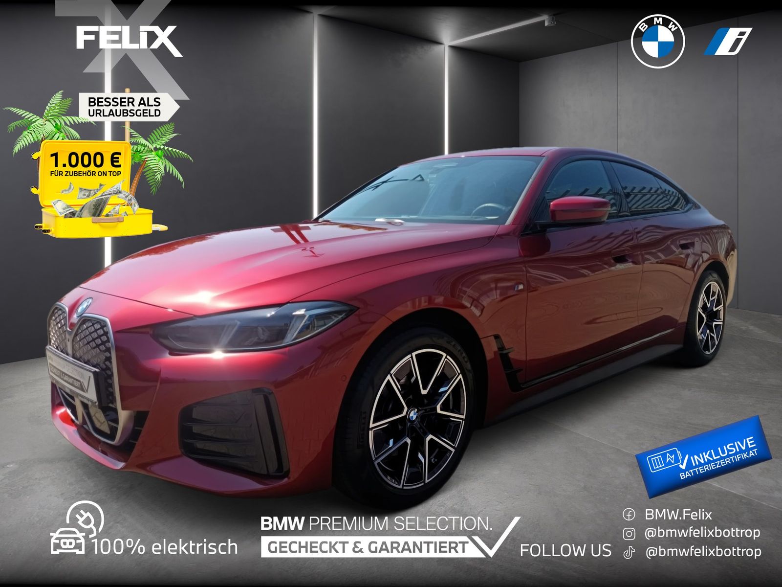BMW i4 eDrive40 M SPORTPAKET+LIVE COCKPIT PRO+HARMAN