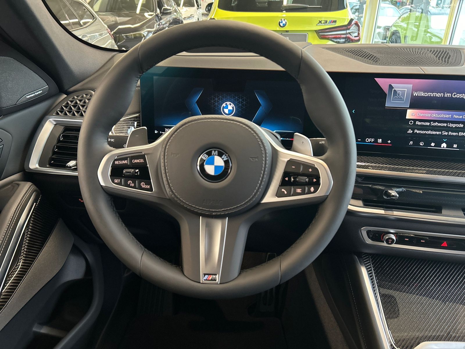 BMW X6 xDrive40d M Sport Sportpaket Gestiksteuerung