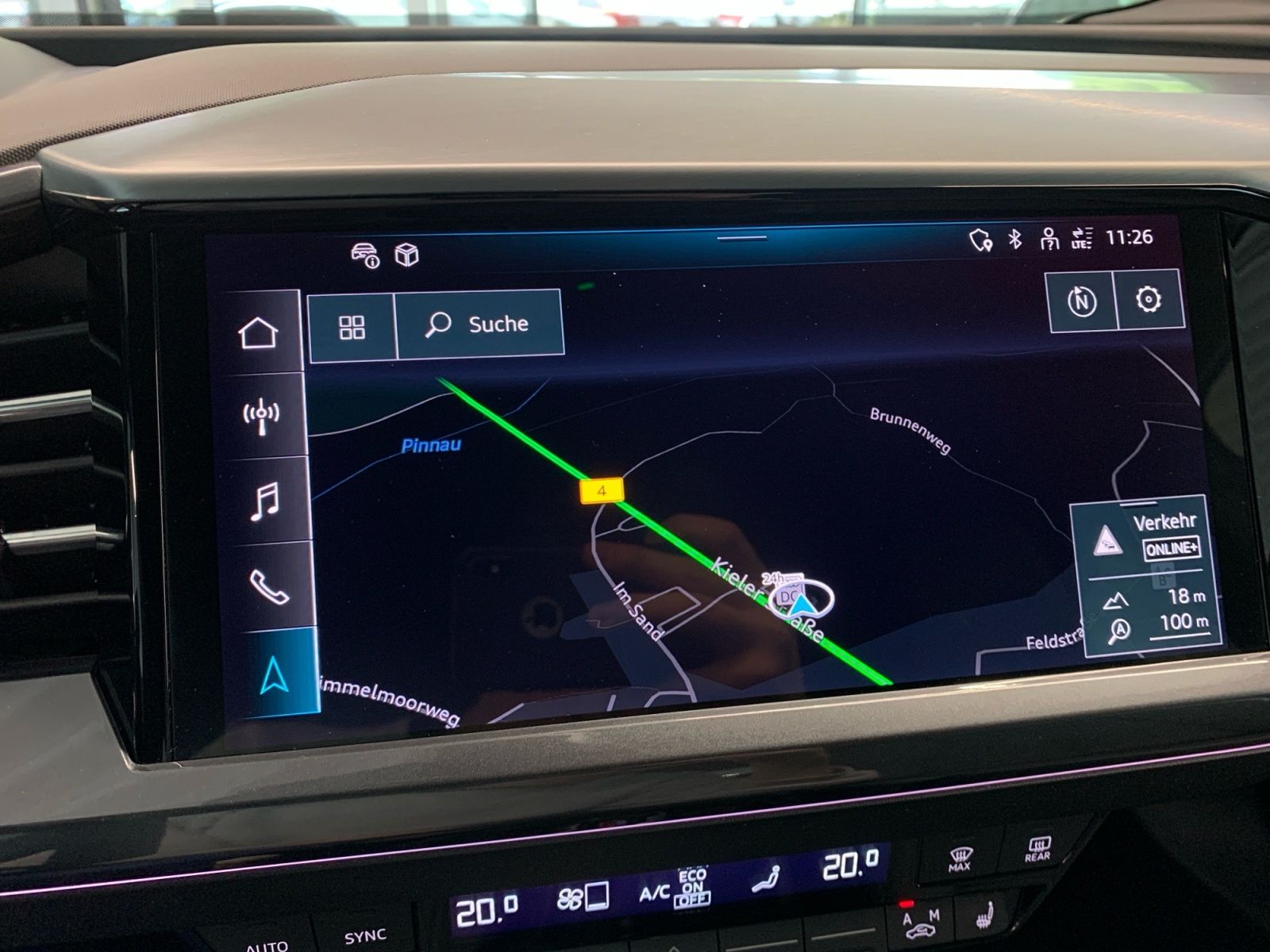Audi Q4 e-tron Sportback 50 quattro S line edition on
