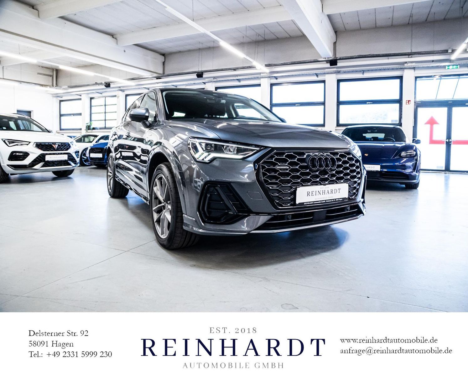 Audi Q3 SPORTBACK 40TFSi Q S LINE BLACK - Samsaru's Car Outlet