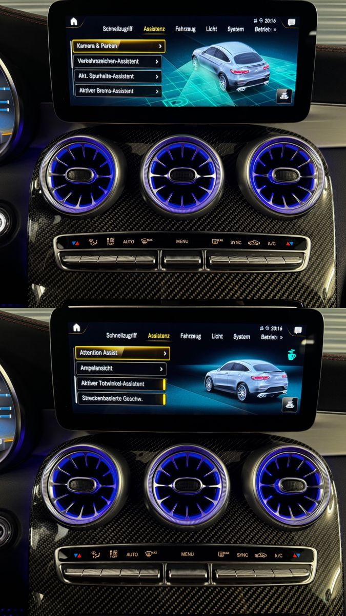 Mercedes-Benz GLC 63 S AMG Coupe 4M+ MEMORY/3D.BURM/HUD/MB100